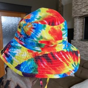 Tye dye bucket hat